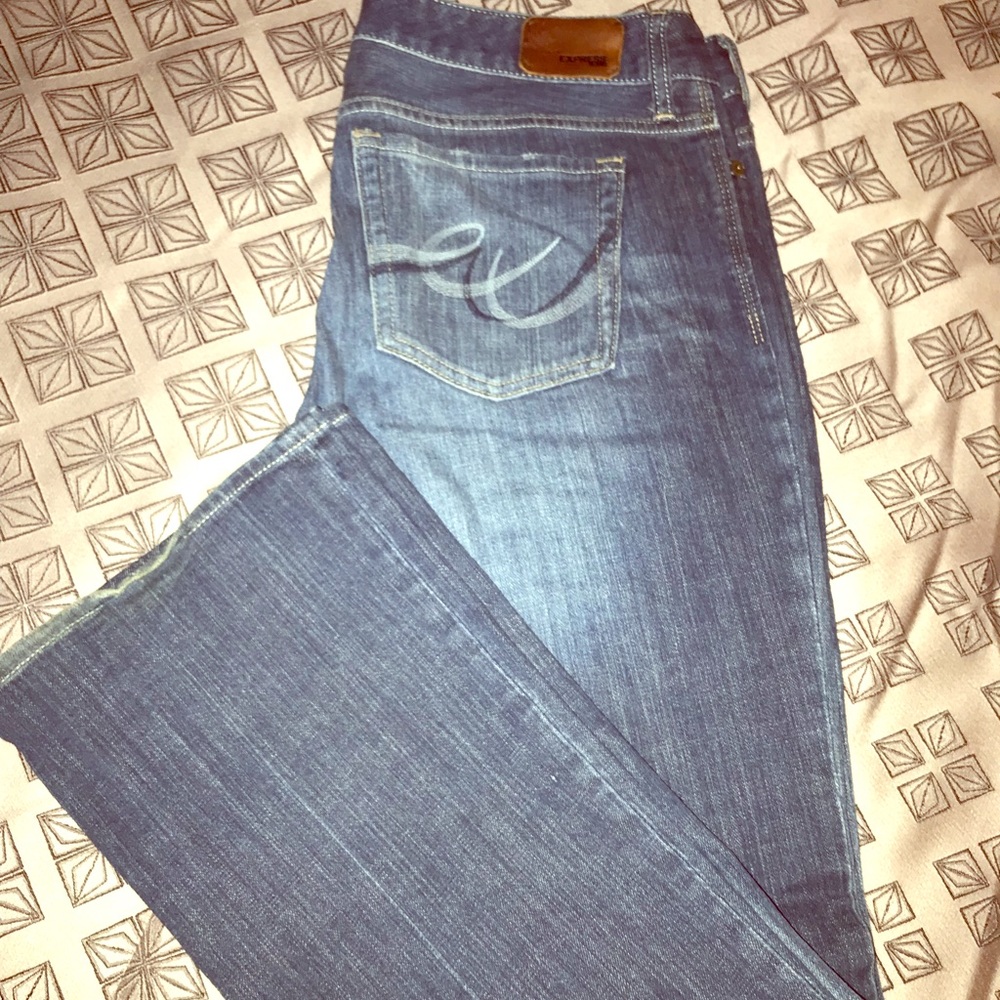 Express boot cut jeans